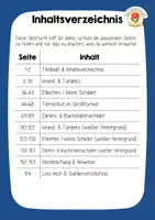 Vorschau - Mal- und Bastelvorlagen - Fledermausklasse - Wand- und Türdeko | Klassenraumdekoration (Klassentier) - Seite 1
