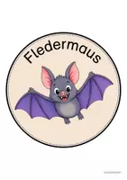 Vorschau - Mal- und Bastelvorlagen - Fledermausklasse - Wand- und Türdeko | Klassenraumdekoration (Klassentier) - Seite 3
