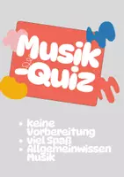 Vorschau - Spiele - Spaßiges Musik-Quiz (Powerpoint-Präsentation, ab Klasse8) - Deckblatt