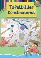Vorschau - Mal- und Bastelvorlagen - Kunst Tafelbilder Kunstmaterial, Grundschule - Deckblatt