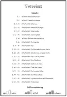 Vorschau - Arbeitsblätter - Basiswissen - Kartographie (Kartenaufbau, Himmelsrichtungen, Lagebestimmung mit Planquadrate) - Seite 1