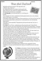 Vorschau - Arbeitsblätter - Basiswissen - Kartographie (Kartenaufbau, Himmelsrichtungen, Lagebestimmung mit Planquadrate) - Seite 3
