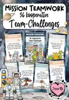 Vorschau - Spiele - Kooperative Aufgaben | Team-Challenges | Sozialkompetenz & Teambuilding | Grundschule Kl. 1–4 - Deckblatt