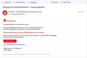 Vorschau - Stundenentwürfe - Phishing erkennen - Unterrichtseinheit Informatik mit Arbeitsblättern, QR-Codes, Selbstlernkurs, Lösungen & Merkeintrag - Seite 1