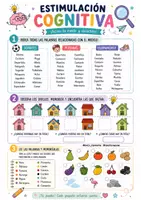 Vista previa - Refuerzo / NEE / Materiales de apoyo - Cuaderno estimulación cognitiva - página 1