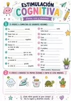 Vista previa - Refuerzo / NEE / Materiales de apoyo - Cuaderno estimulación cognitiva - página 3