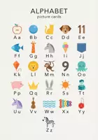 anteprima - Flashcard - Picture Cards ALFABETO/ALPHABET - Pagina di copertina