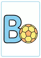 anteprima - Flashcard - Picture Cards ALFABETO/ALPHABET - Pagina 2