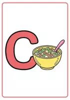 anteprima - Flashcard - Picture Cards ALFABETO/ALPHABET - Pagina 3