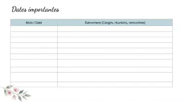 Aperçu - Manuel scolaire - French Planificateur scolaire du primaire 2026-2027 Planner - Page 3