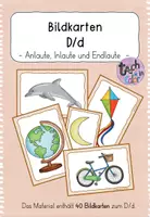Vorschau - Spiele - Buchstabeneinführung Dd - Bildkarten - Deckblatt