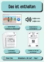 Vorschau - Arbeitsblätter - Kostenlos: Hörverstehen DaZ A1 – Hörspiel „Willkommen auf dem Schulhof" | interaktiv mit Audio, Selbstkontrolle & QR-Code + 4 Arbeitsblätter - Seite 1