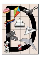 Vorschau - Stationenlernen - Buchstabeneinführung Dd - Buchstabenpuzzle - Seite 3