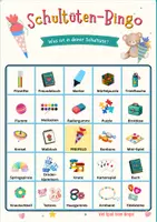 Vorschau - Spiele - Schultüten-BINGO Das Bingospiel rund um die Schultüte - Seite 2