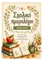 Προεπισκόπηση - Πλάνο μαθήματος / Υλικό για τον εκπαιδευτικό - Σχολικό ημερολόγιο 2026-2027 - Εξώφυλλο