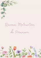 Vista previa - Juegos / Gamificación - 💐7 rincones matemáticos primavera - página 1