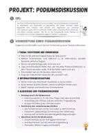 Vorschau - Arbeitsblätter - Medizinethik ⎮ Podiumsdiskussionen für Klasse 11 bis 13 - Seite 1