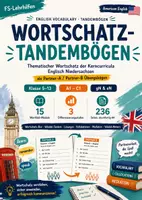 Vorschau - Arbeitsblätter - Englisch Wortschatz Tandembögen Klasse 5–13 | Vokabeltraining, Kollokationen & Mediation - Deckblatt
