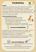 Vorschau - Arbeitsblätter - Übungshefte Deutsch (Klasse 3) - wachsendes Sparpaket - Seite 1