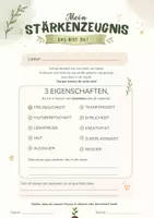 Vorschau - Anderer Materialtyp - Mein Stärkenzeugnis - individuell und schnell ausfüllbar - Deckblatt