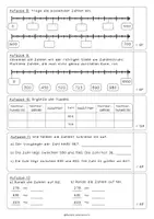 Vorschau - Test - Klassenarbeit I Zahlenraum 1000 I Tausend I Lernzielkontrolle - Seite 3