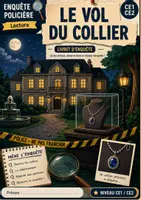 Aperçu - Apprentissages en autonomie - Le vol du collier CE1CE2 (2) - Page de couverture