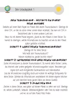 Vorschau - Mal- und Bastelvorlagen - Urlaubsplakat gestalten - Seite 3