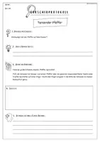 Vorschau - Experimente - Forscherprotokoll Tanzender Pfeffer - Deckblatt