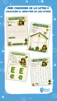 Vista previa - Unidades / Secuencias / Situaciones de Aprendizaje - MINI CUADERNO LETRA E. COLECCIÓN EL GRAN PAÍS DE LAS LETRAS - Portada