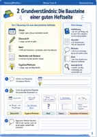 Vorschau - Arbeitsblätter - Heftführung sauber und übersichtlich Arbeitsheft Klasse 5 bis 6 Schulstart Struktur lernen - Seite 1