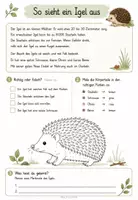 Vorschau - Unterrichtsreihen - Der Igel - Unterrichtseinheit Sachunterricht Klasse 2-3 - Seite 3