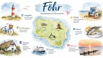 Vorschau - Arbeitsblätter - Arbeitsblätter "Föhr" + Lösung & MP3 + Infografik - Seite 3