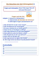 Vorschau - Arbeitsblätter - Adverbien der Zeit (dreifach differenziert) - Seite 2