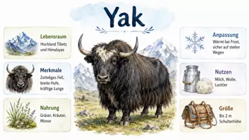 Vorschau - Arbeitsblätter - Arbeitsblätter zum Thema "Yak" + Lösung & MP3 + Infografik - Seite 3
