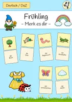 Vorschau - Spiele - FRÜHLING Merk es dir - Deckblatt