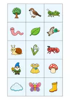 Vorschau - Spiele - FRÜHLING Merk es dir - Seite 1