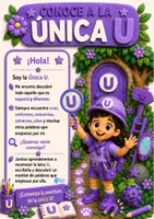 Vista previa - Unidades / Secuencias / Situaciones de Aprendizaje - PACK MINI CUADERNOS VOCALES EL GRAN PAÍS DE LAS LETRAS - página 1