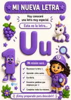 Vista previa - Unidades / Secuencias / Situaciones de Aprendizaje - PACK MINI CUADERNOS VOCALES EL GRAN PAÍS DE LAS LETRAS - página 3
