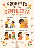 anteprima - Materiale di supporto/inclusione - Progetto sulla Gentilezza | Attività 0-6 anni - Pagina di copertina