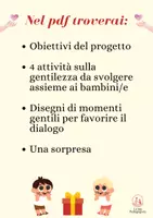 anteprima - Materiale di supporto/inclusione - Progetto sulla Gentilezza | Attività 0-6 anni - Pagina 1