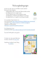 Vorschau - Stundenentwürfe - Textaufgaben Sachrechnen Wimmelbild Frühling Zahlenraum 1 Million - Seite 1