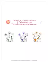 Vorschau - Unterrichtsreihen - Schwangerschaftsabbruch - Hefteintrag und Fallbeispiele - Deckblatt