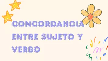 Vista previa - Unidades / Secuencias / Situaciones de Aprendizaje - Concordancia entre sujeto y verbo. - Portada
