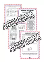 anteprima - Esercizi - Quaderno di Geografia - Classe 1ª: Lo Spazio e le sue Funzioni - con schede neutre in b/n - - Pagina 1