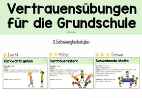 Vorschau - Aufgabenkarten - Vertrauensübungen für den Sportunterricht – Grundschule (Kl. 1–4) - Seite 3