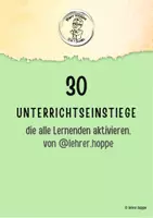 Vorschau - Merkblätter - 30 sofort einsetzbare Unterrichtseinstiege inkl. Praxisbeispiele aus Geschichte & Politik - Deckblatt