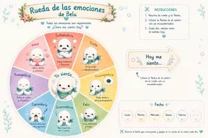 Vista previa - Unidades / Secuencias / Situaciones de Aprendizaje - Kit Emocionómetro TEA Educación Especial Infantil Primaria - página 3