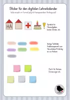 Vorschau - Präsentationen/Tafelbilder - Digitaler Lehrerkalender für 26/ 27 10 Std. - Seite 2