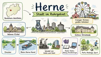 Vorschau - Arbeitsblätter - Arbeitsblätter "Herne" + Lösung & MP3 + Mindmap + Infografiken - Seite 1