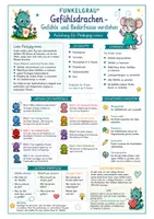 Vorschau - Mal- und Bastelvorlagen - Meine Gefühlsdrachen und ihre Bedürfnisse - Seite 1